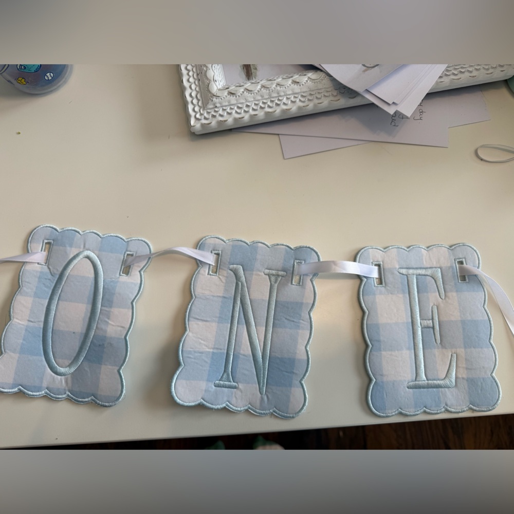 High chair banner